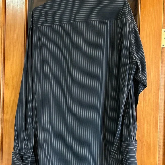 Men's Gucci X Tom, Ford pinstripe dress shirt size 46/18 made in Italy - Picture 4 of 8